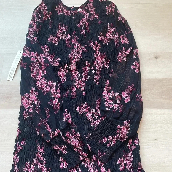 MISA Los Angeles Roisin Dress Black & Pink - Picture 9 of 12